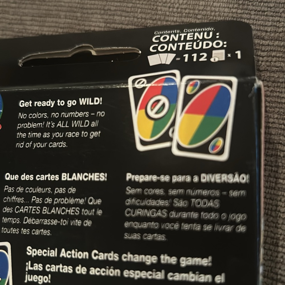 UNO All Wild! Card game - Picture 4 of 4